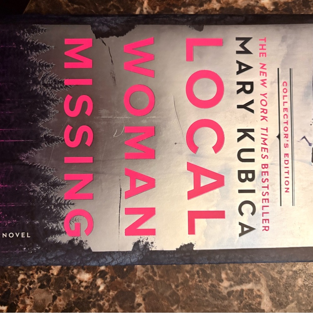 Local Woman Missing - Pink & Gray Paperback Novel